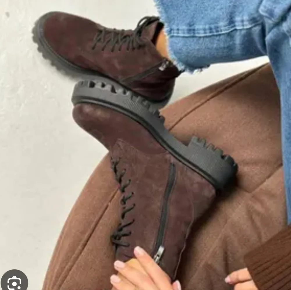 Matisse Chocolate Brown Platform Boots - Picture 1 of 13